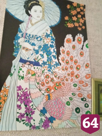 Саратовская пенсионерка черпает вдохновение в живописи водой 